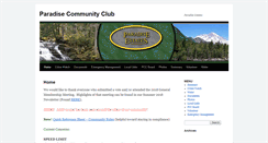 Desktop Screenshot of paradisecc.org
